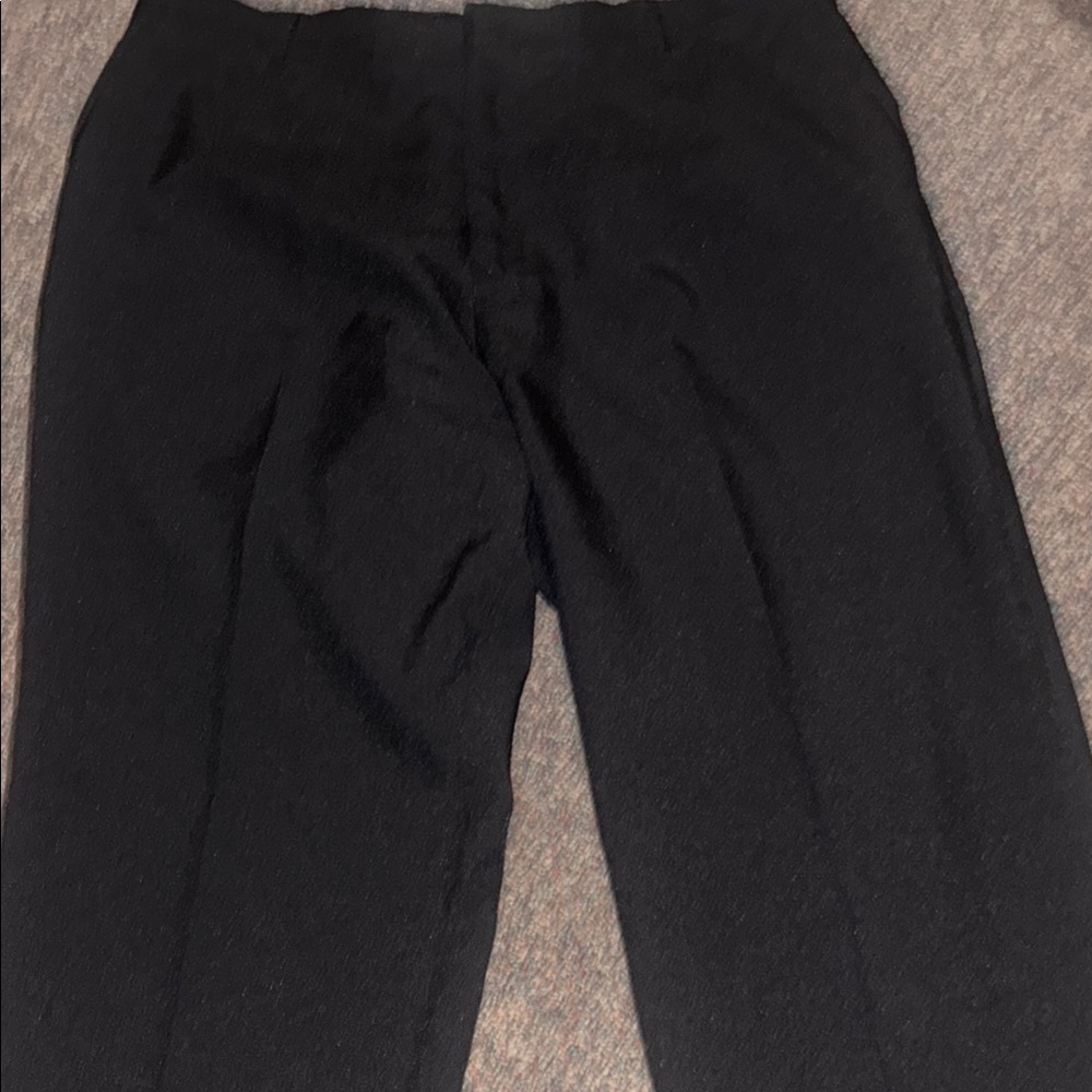 Black Dress Pants with Relaxed Fit
